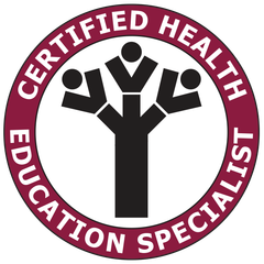 Certified Health Education Specialist badge