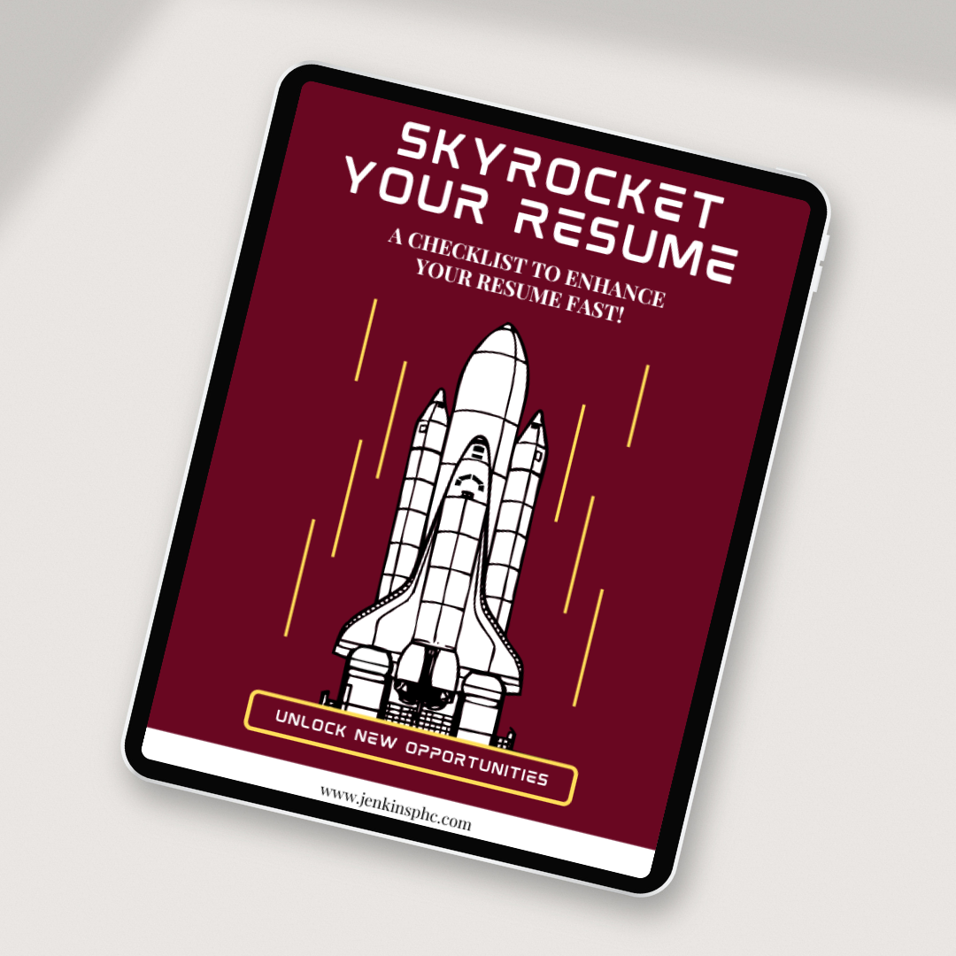 Cover image of the Skyrocket Your Resume checklist
