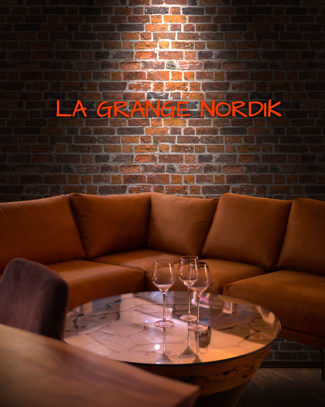 enseigne lumineuse LA GRANGE NORDIK