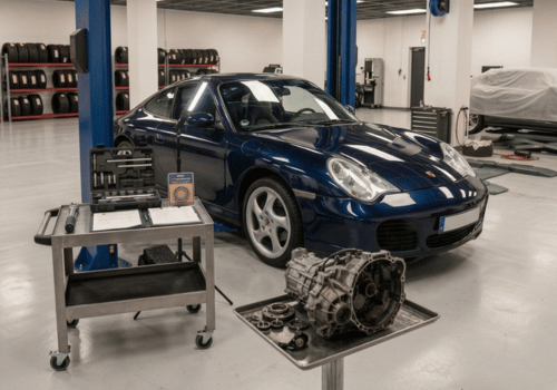 Porsche 996 IMS bearing replacement at Autos of Europe, Manchester MO