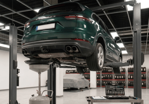 Porsche Cayenne service at Autos of Europe in Manchester, MO