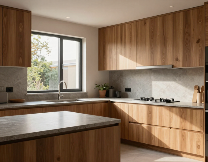 Completed kitchen renovation by Gawthorne Builders