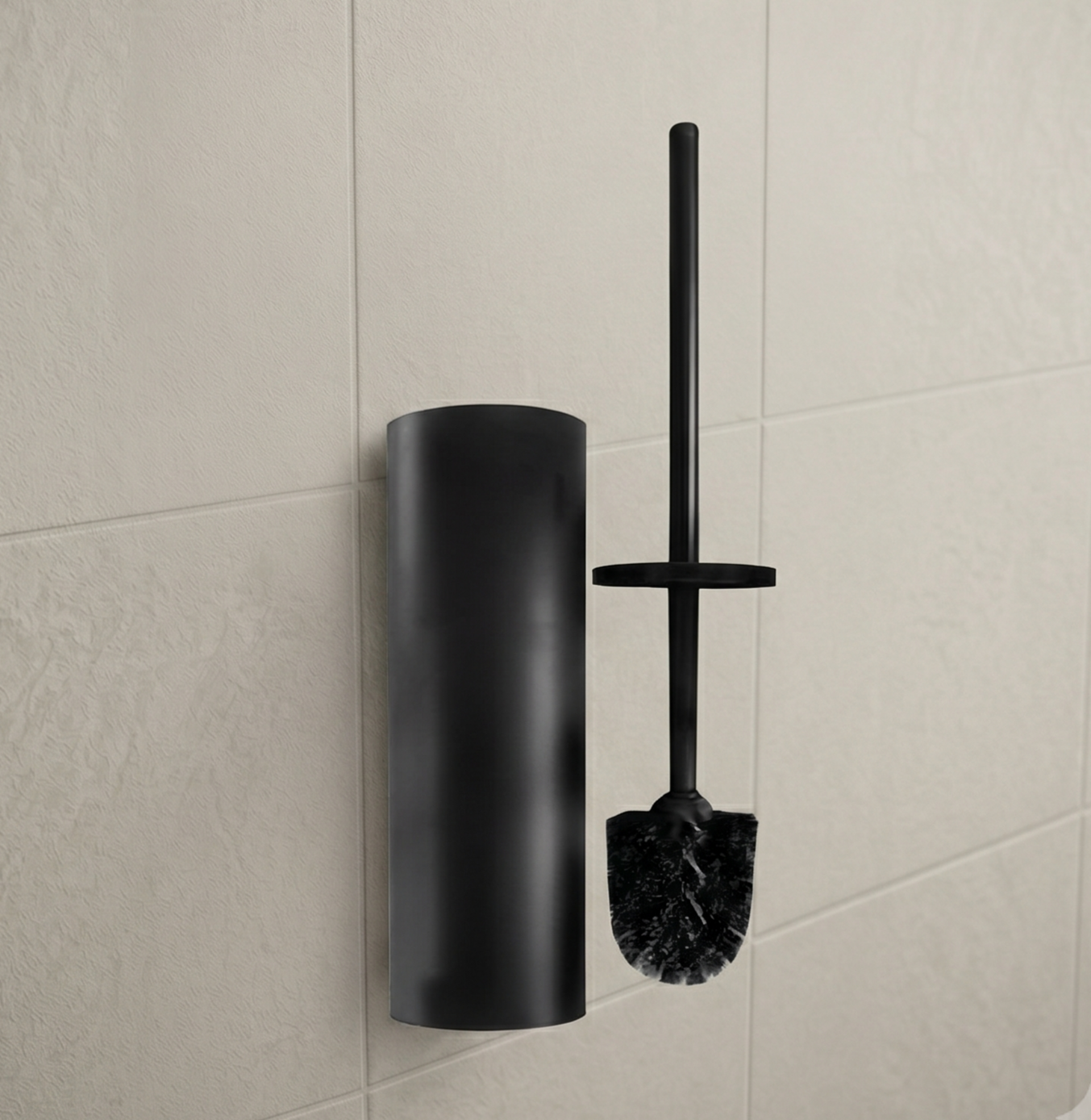 Black digital safe with keypad and open door, angled on a gray background