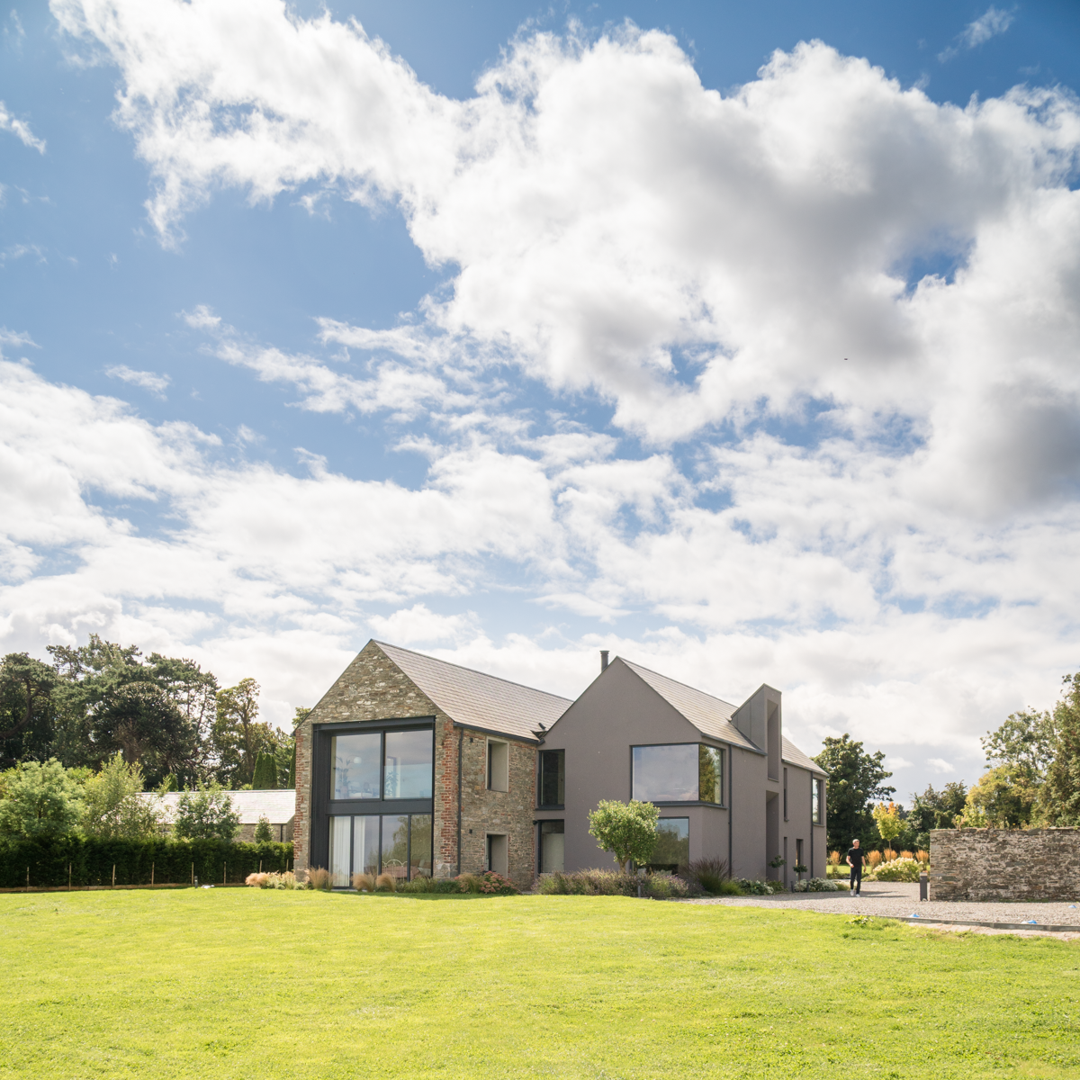 Extension designed by 'Dublin Design Studio' of Sandymount House