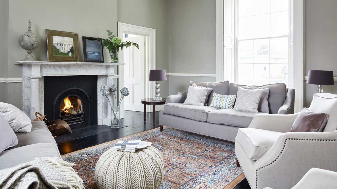 Contemporary fittings alongside original period features which creates a timeless character in the house