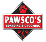 Pawsco's Boarding and Grooming logo