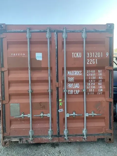 A Brown Container with White Text — Northam, WA — Northam Towing