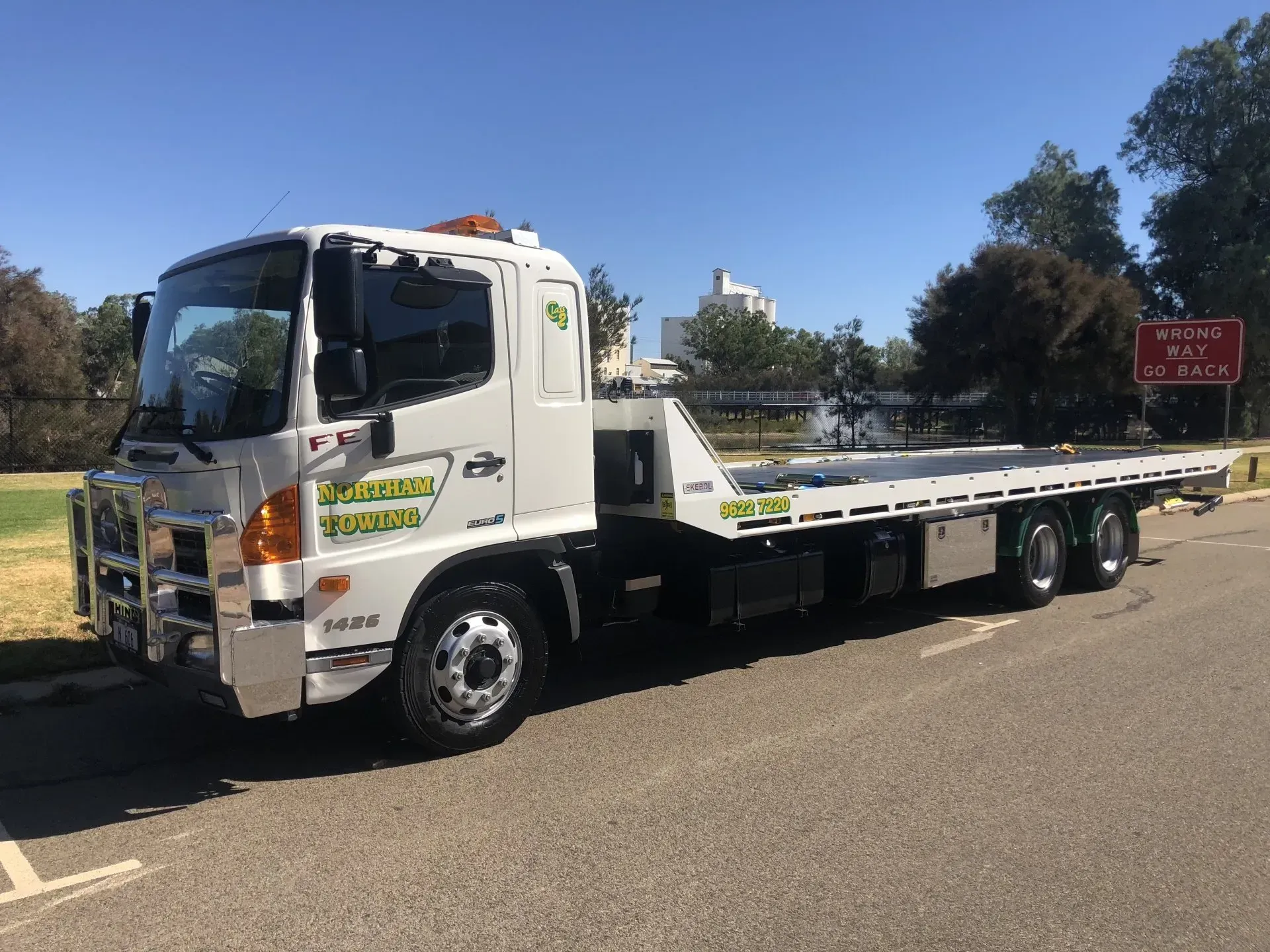 White Tow Truck — Northam, WA — Northam Towing