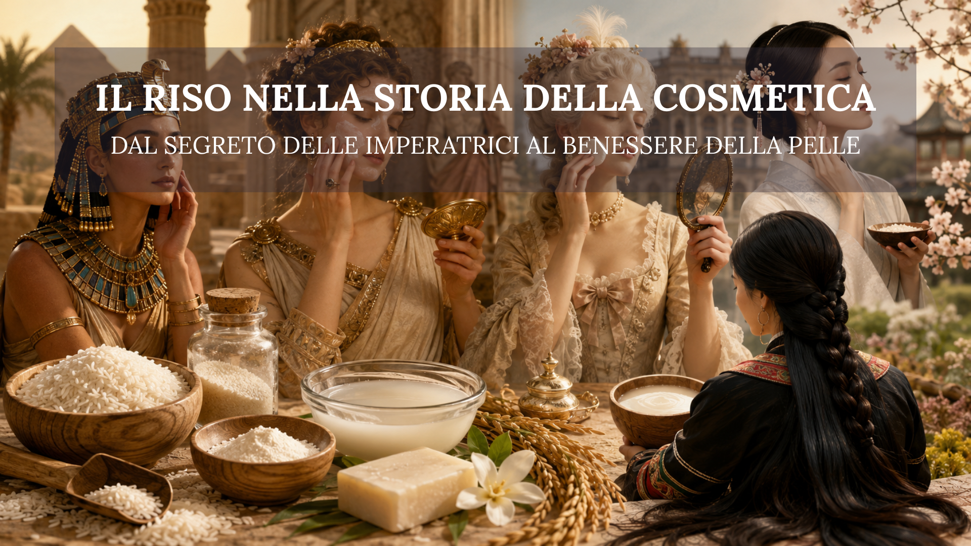 Il Riso nella Cosmetica
Un elisir di bellezza millenario