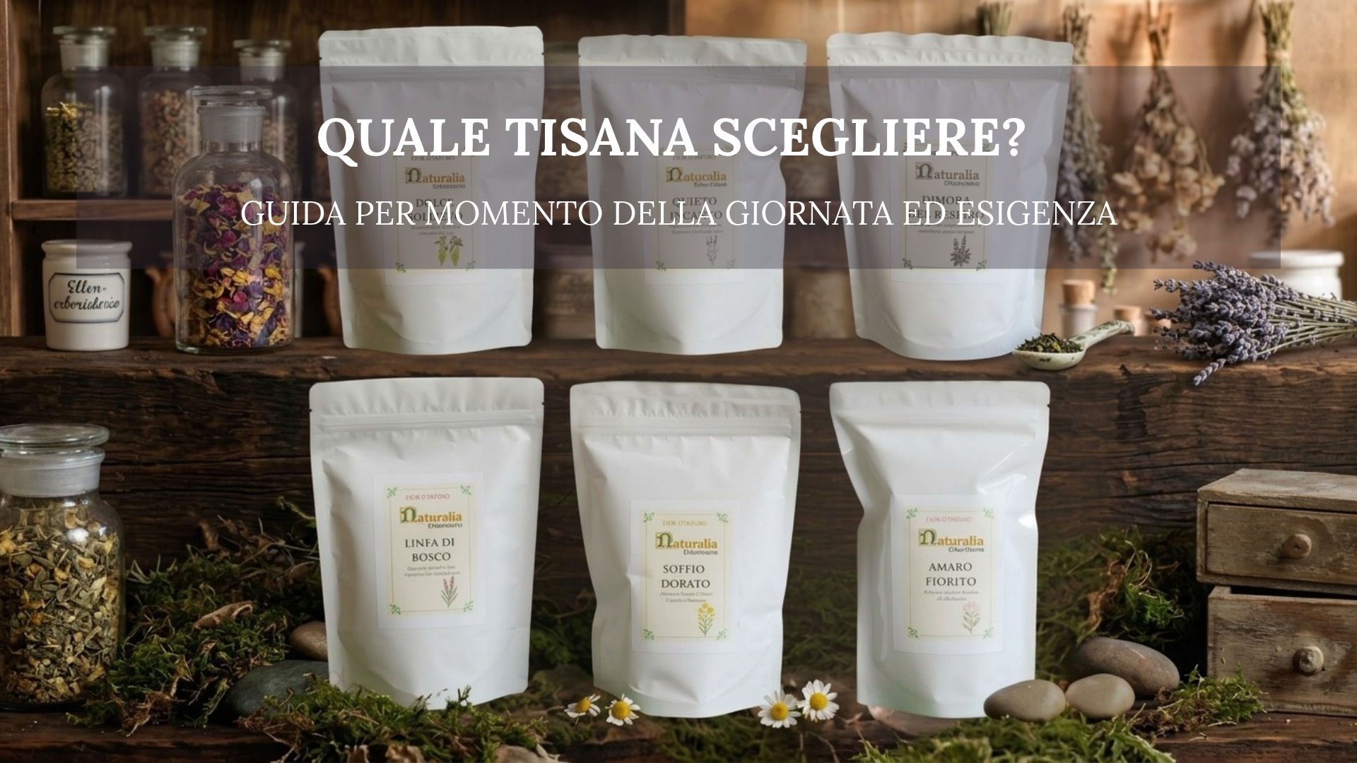 Linea Tisane e Infusi Naturalia Erborsteria