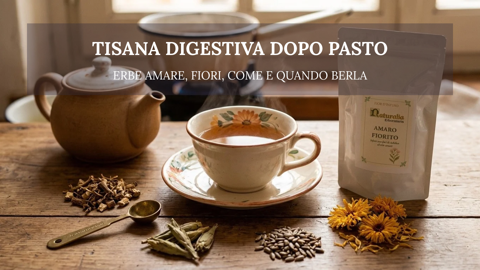 Tisane amare e digestive