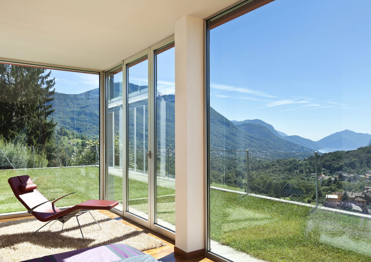 vetrata panoramica