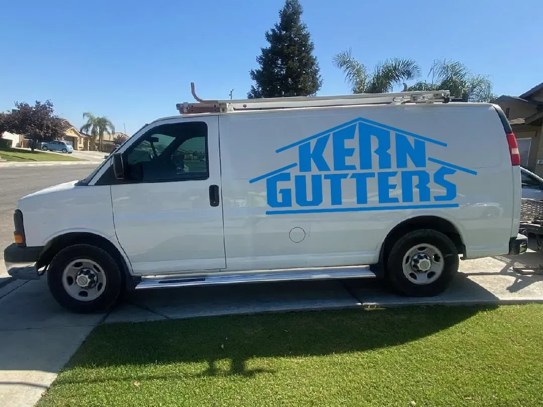 White van with 