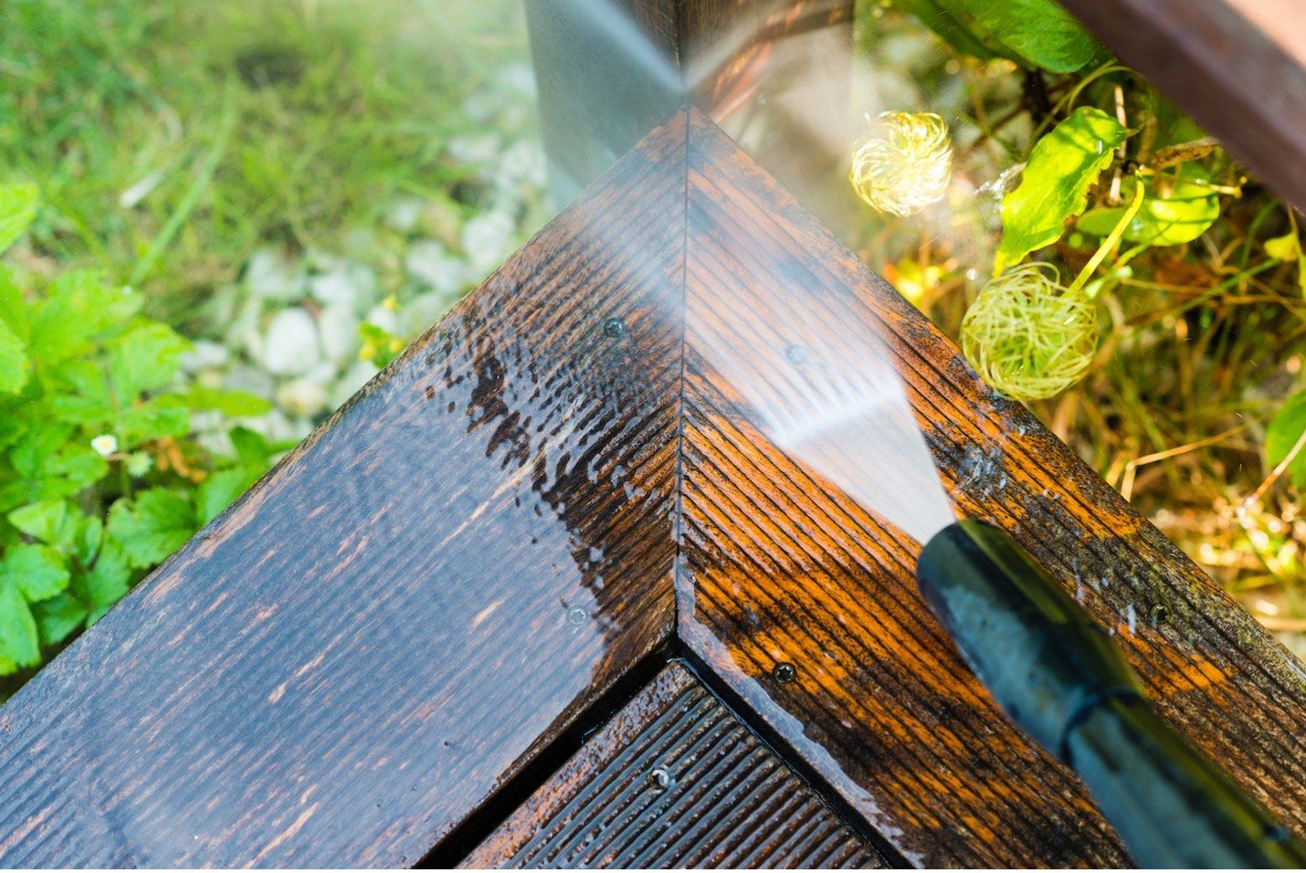 Ask questions about a pressure washing service before hiring them