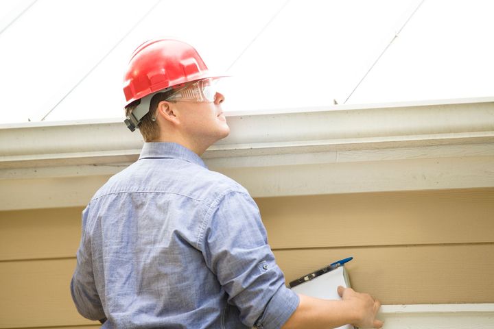 A Man Wearing a Safety Hat  | Columbus, GA | Danny Renfroe's  Roofing 