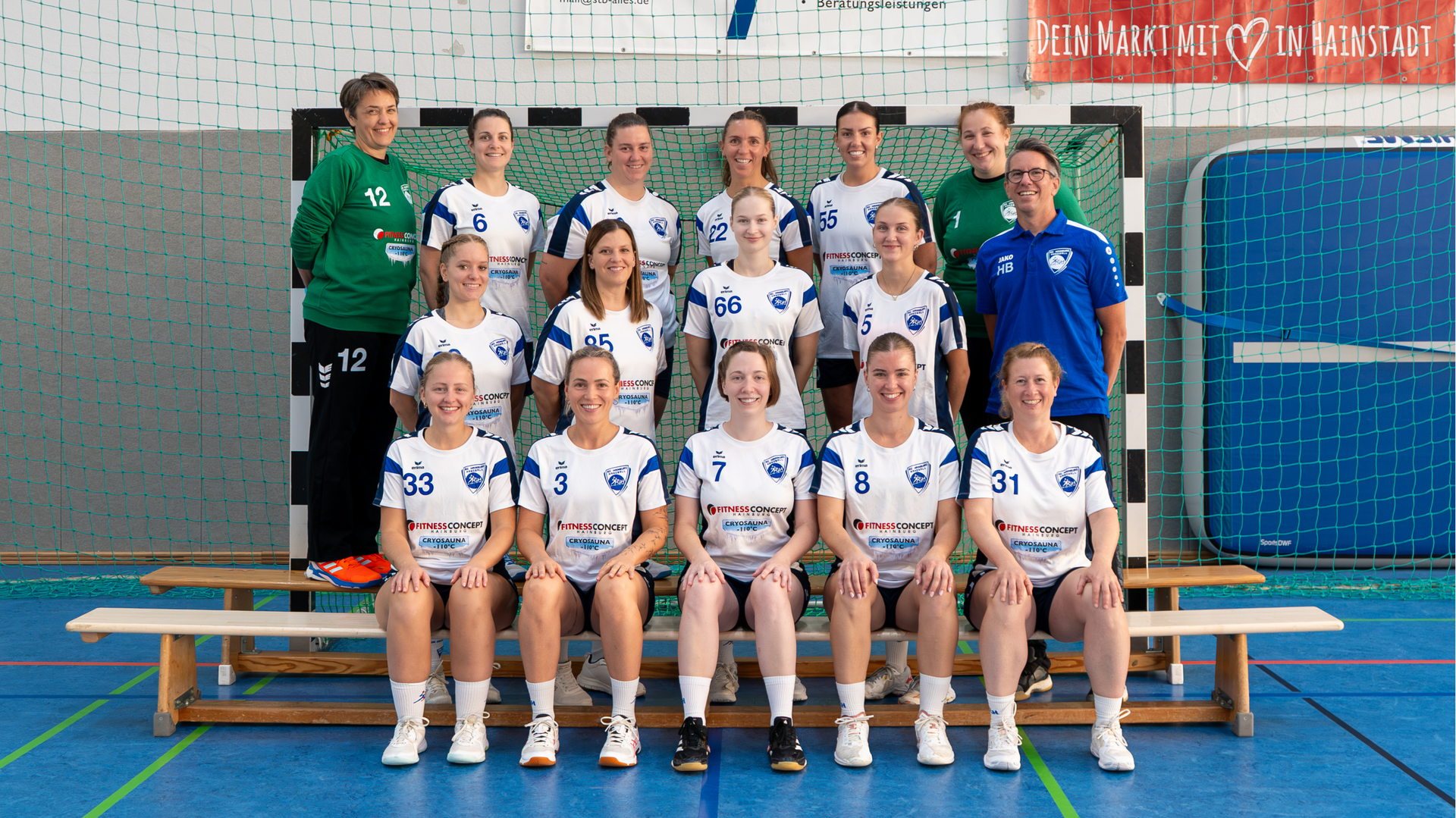 SG Hainburg Damenmannschaft – Teamfoto