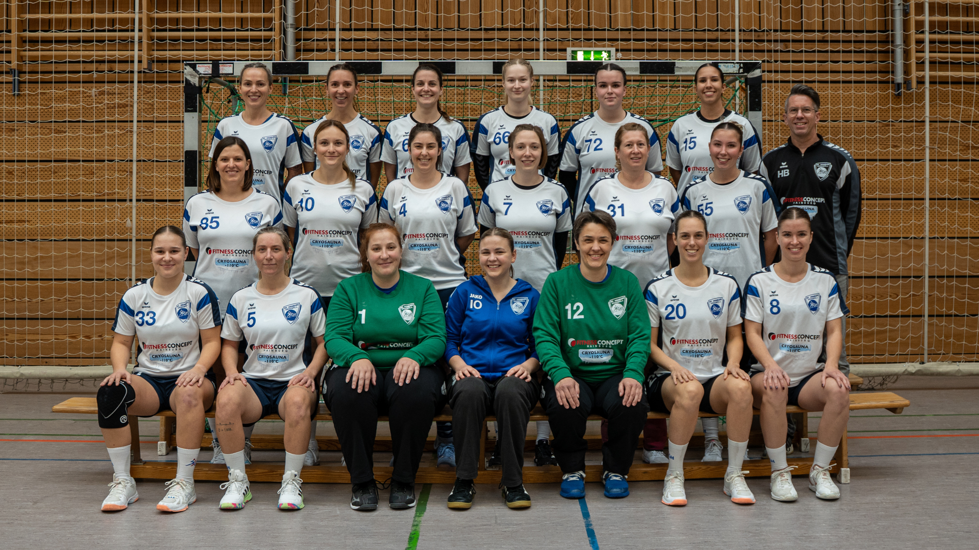 SG Hainburg Damenmannschaft – Teamfoto
