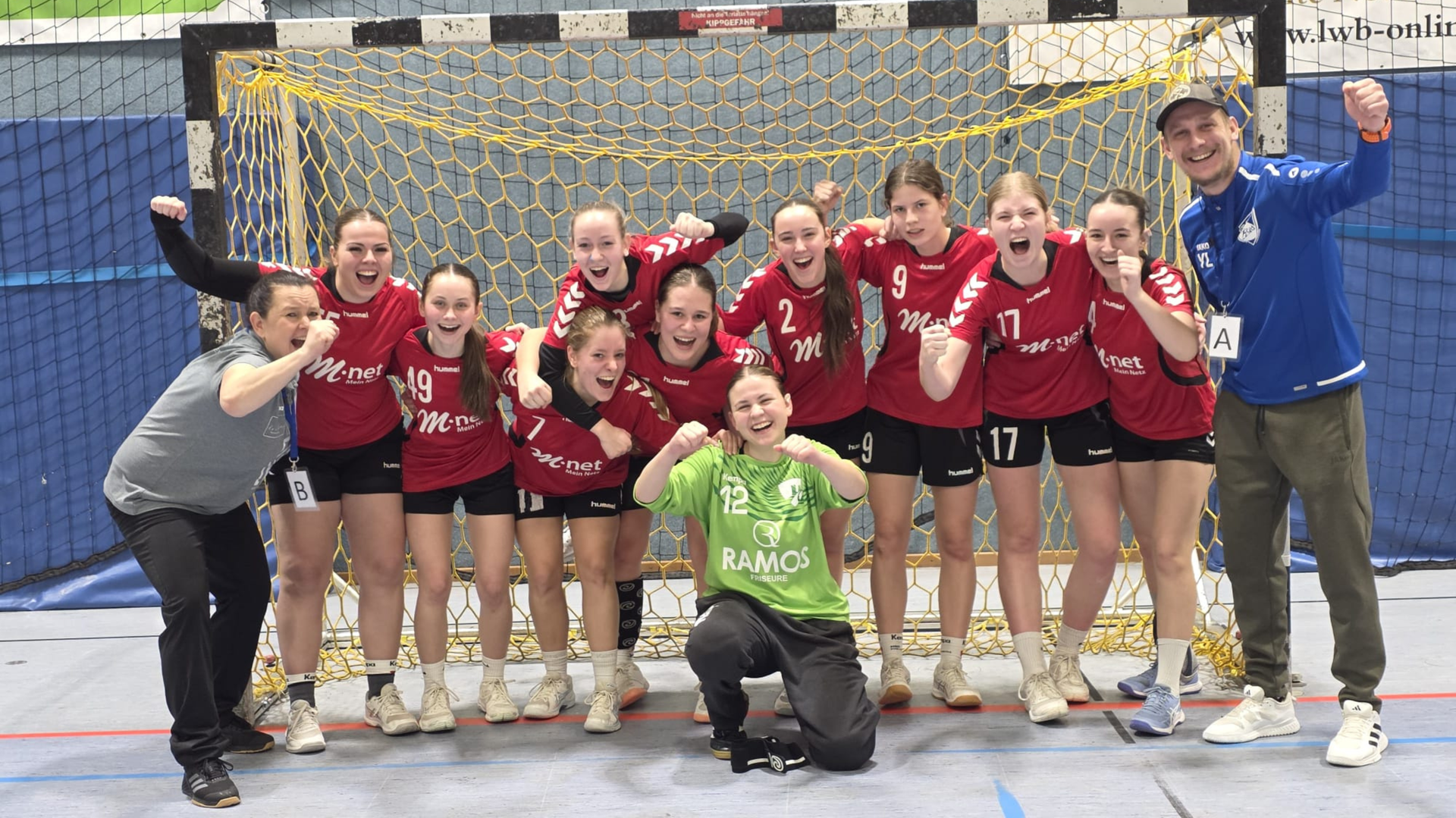 SG Hainburg wA-Jugend – Teamfoto