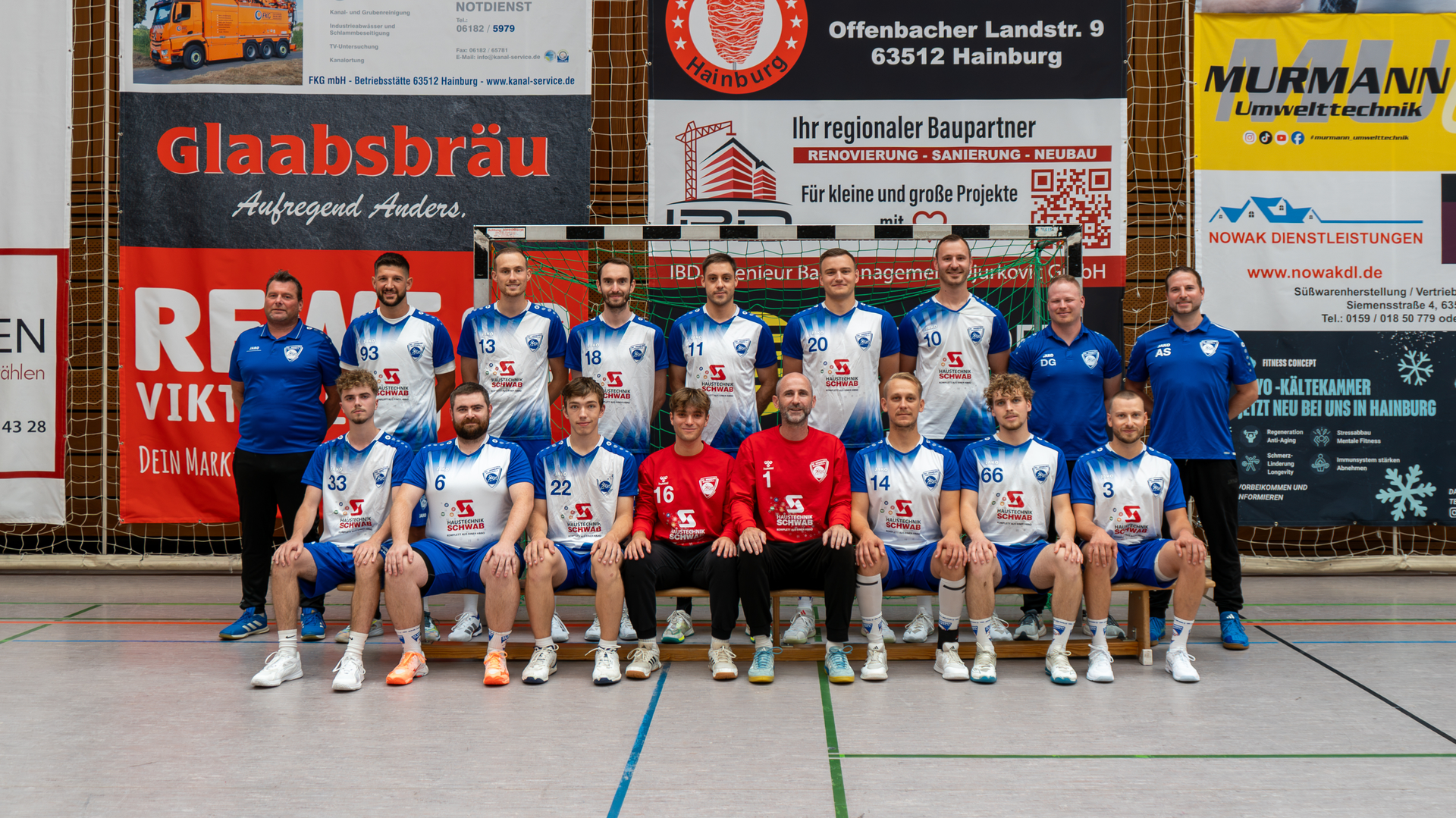 SG Hainburg Herrenmannschaft – Teamfoto