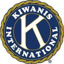 The logo for Kiwanis international is a circle with a letter k inside of it.