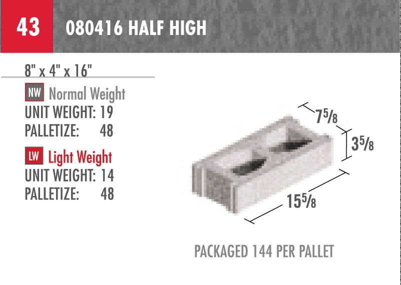 Block — Dubois County Block & Brick
