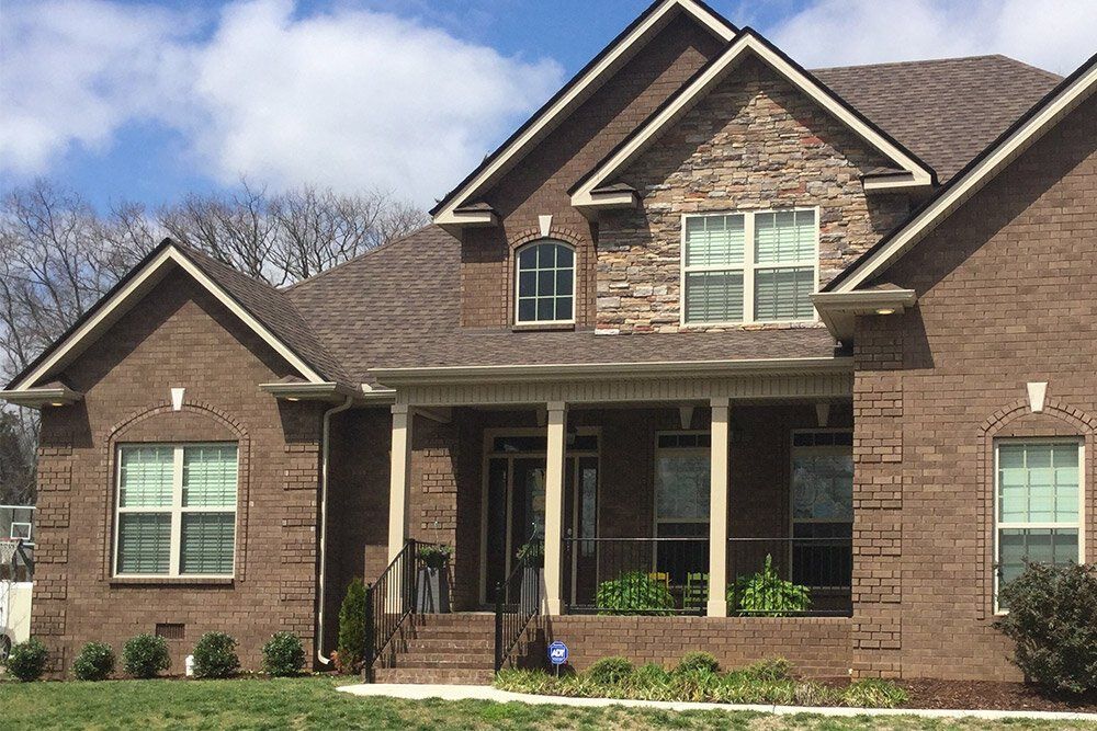 Brick Hartford With Chocolate Brown Mortar — Jasper, IA — Dubois Co. Block & Brick Inc.