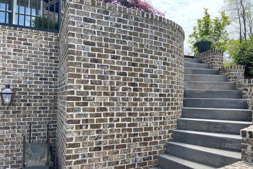 Circular stairs — Jasper, IA — Dubois Co. Block & Brick Inc.