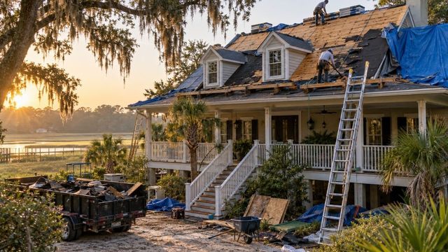SC Roofing Insurance for Open-Roof Water Damage