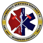 A logo for the Hudspeth county emergency services district 2