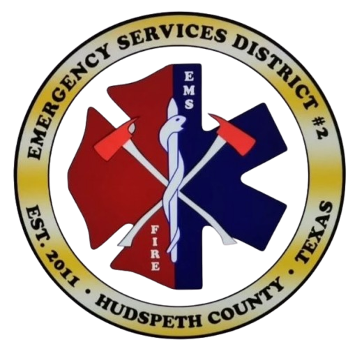 A logo for the Hudspeth county emergency services district