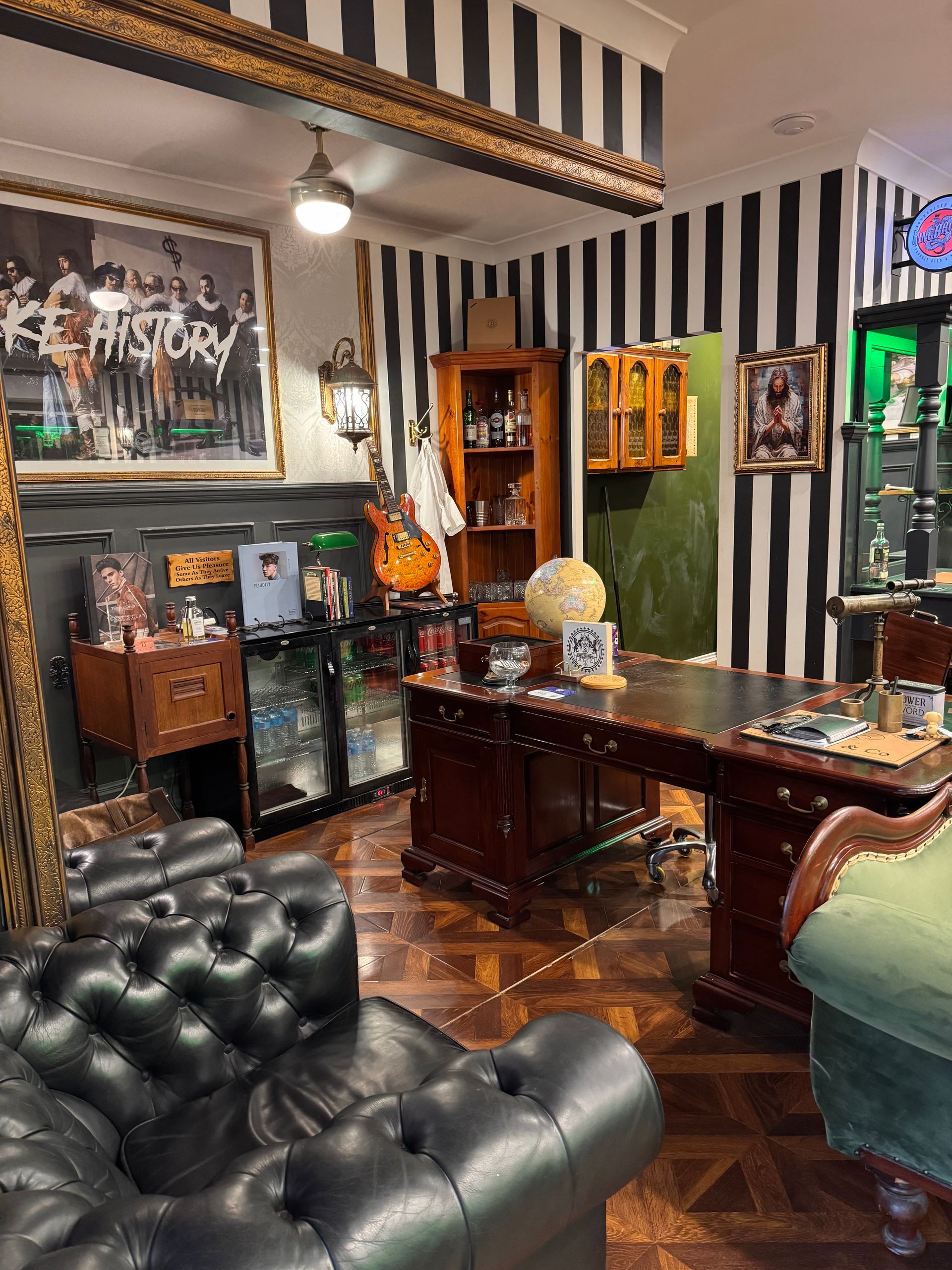 A Man is Getting His Hair Cut at a Barber Shop — Connolly & Co Barbers In Robina, QLD