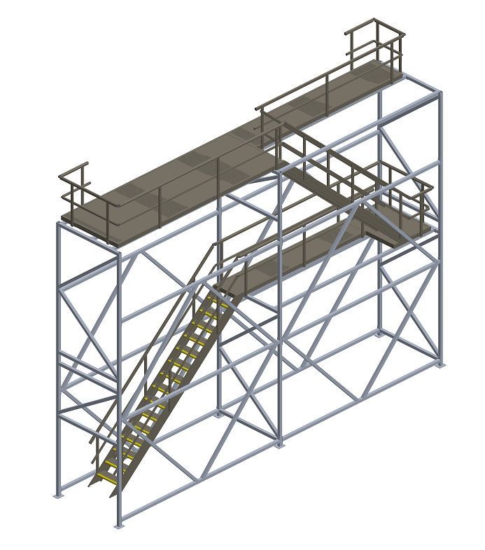Structural Gantry For Manufacturing Facility Access