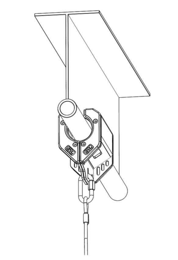 Fall Restraint Stainless Steel Overhead Rail
