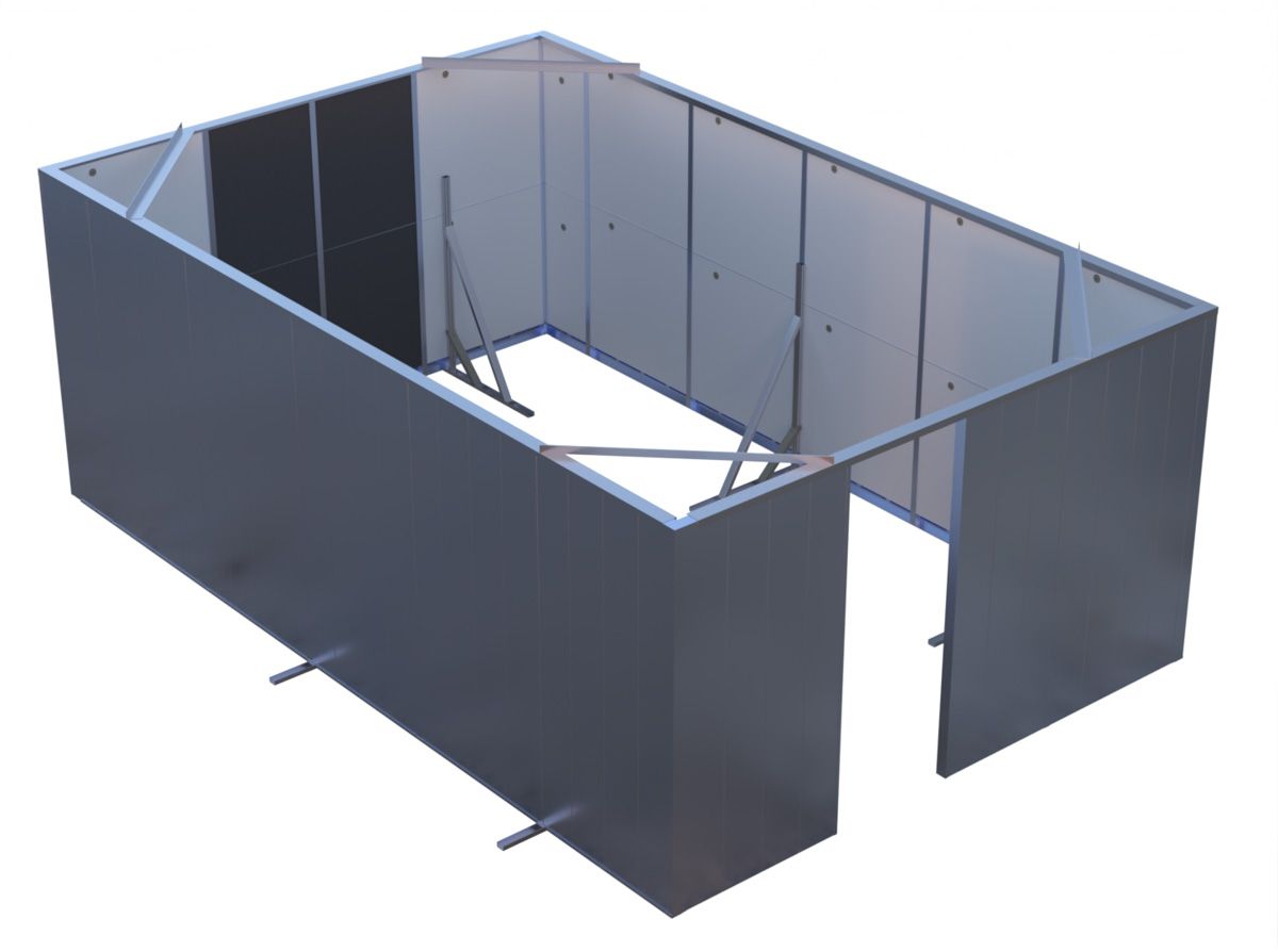 Acoustic Screen For Plant Equipment Noise at Data Centres