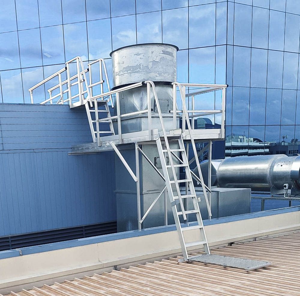Roof Access Systems For Cooling Tower NT
