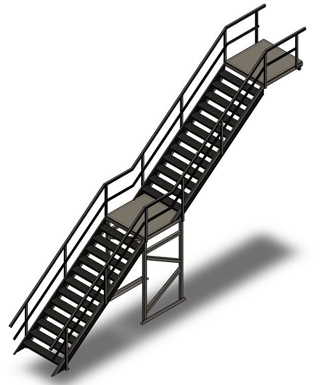 Safety egress stairs design and installation Australia