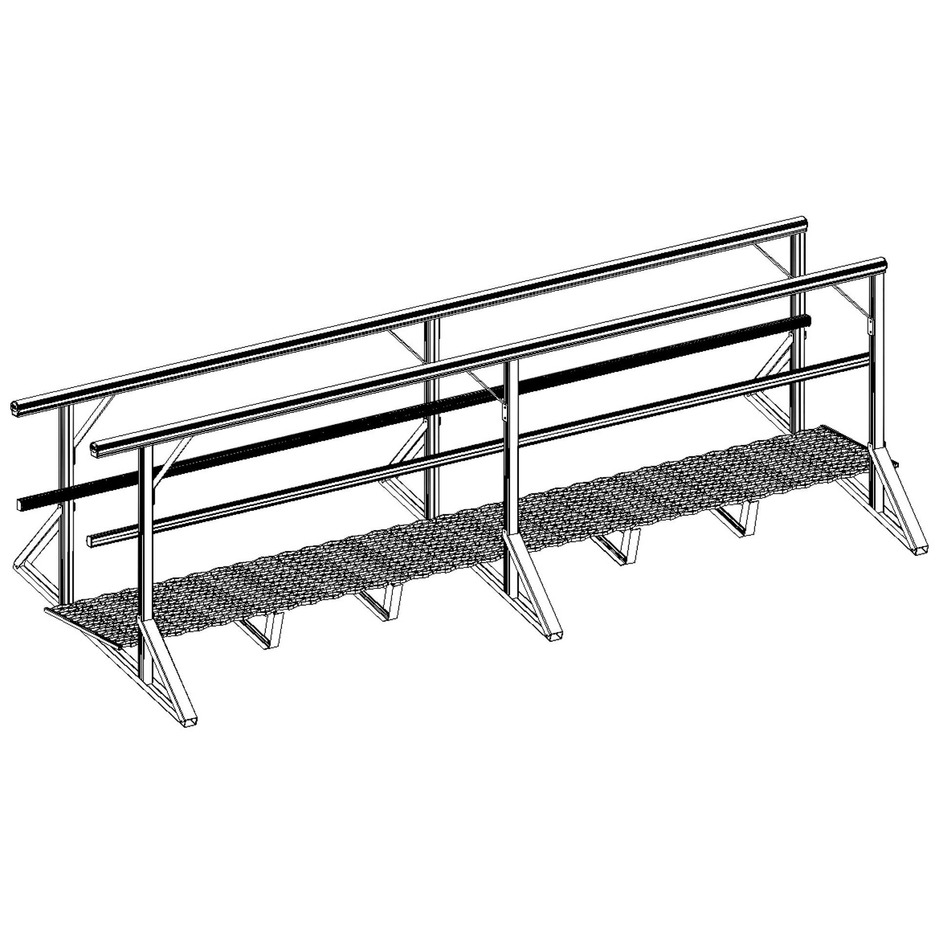 Angled walkway supplier Australia