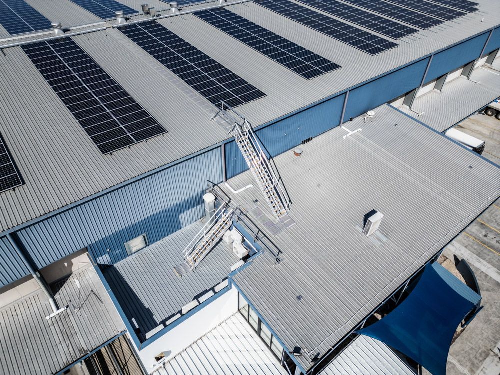 warehouse roof stairs manufacturing and installation