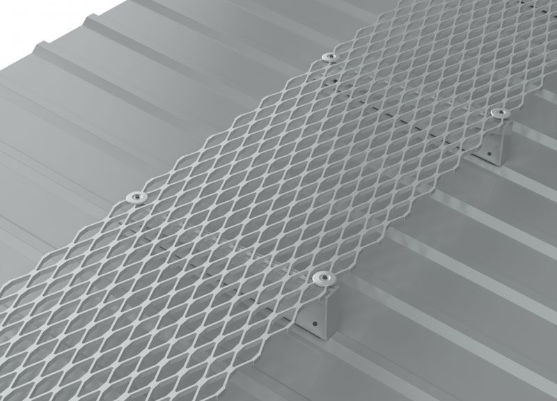 Mesh roof walkway manufacturing and installation Australia