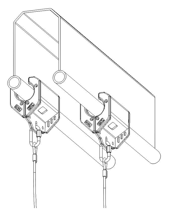 Self-Retracting Lifeline in Overhead Rail System