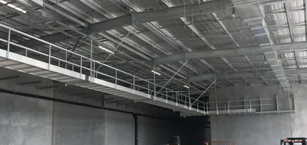 Suspended Gantry Platform For Ceiling Access | Elevated Walkway
