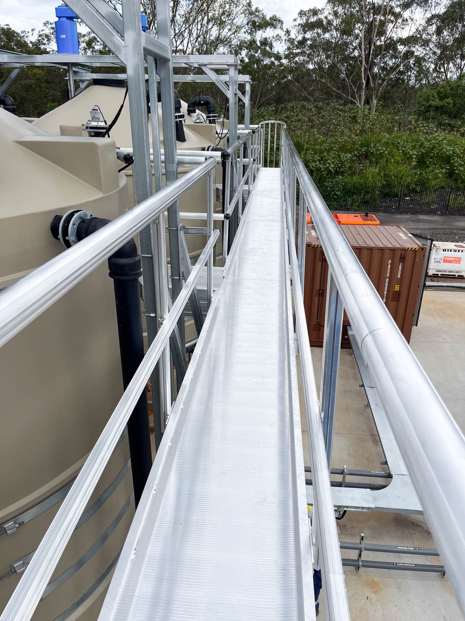 Gantry walkway