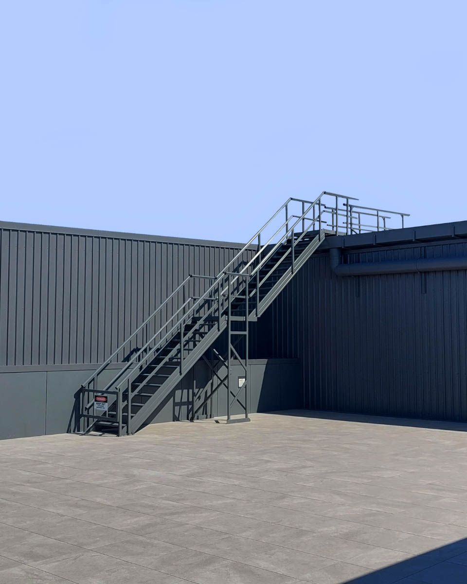 warehouse access solutions - structural stairs