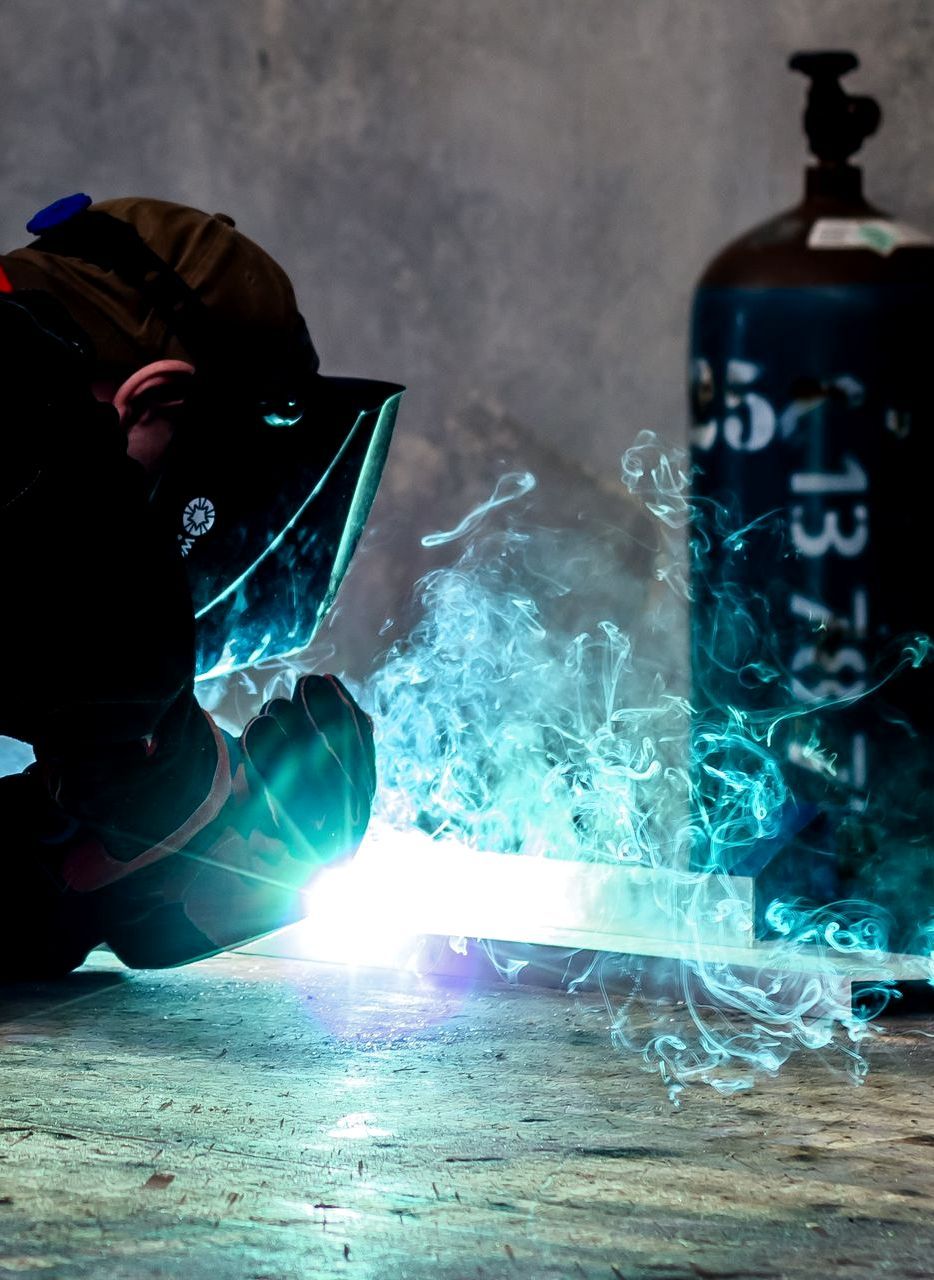 aluminium engineering systems fabrication - welding metal