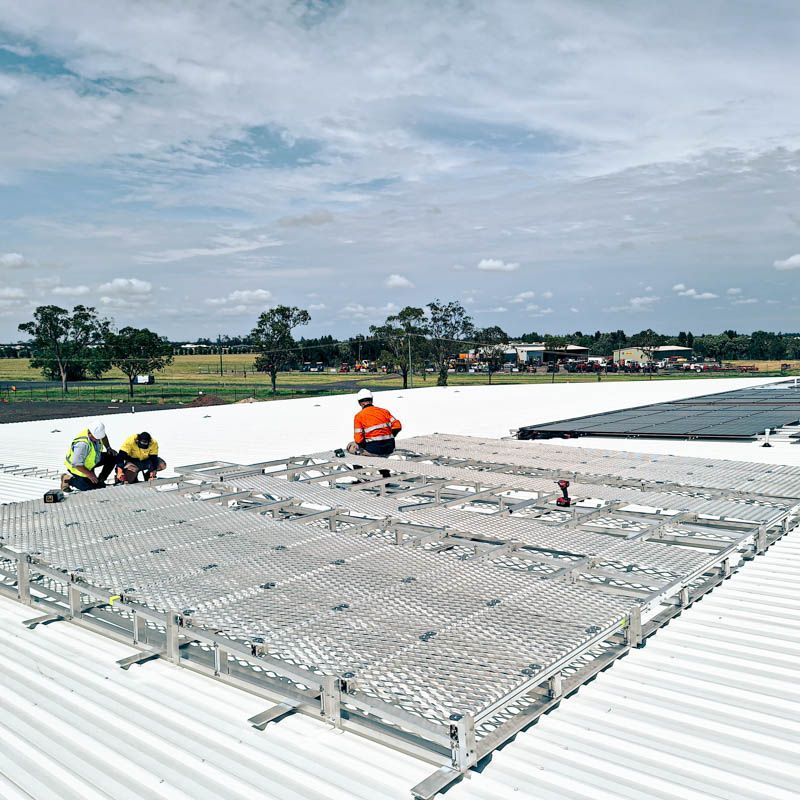 Aluminium Decks Installation 