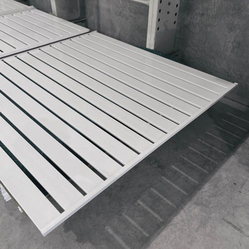 Batten Panel screen bright colour aesthetic finish for roofs