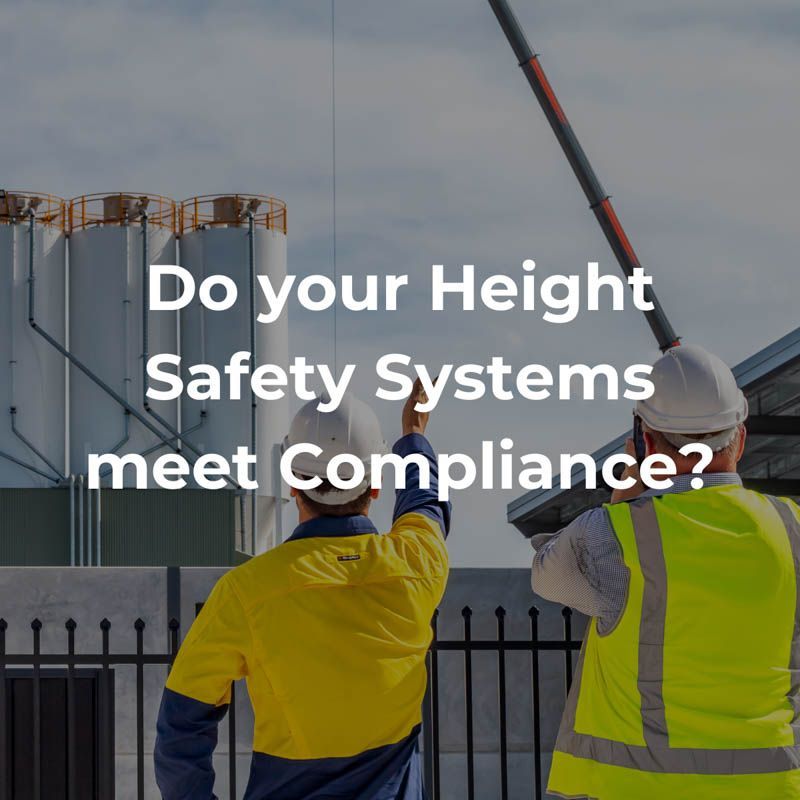 site survey image with a question - do your height safety system meet compliance?