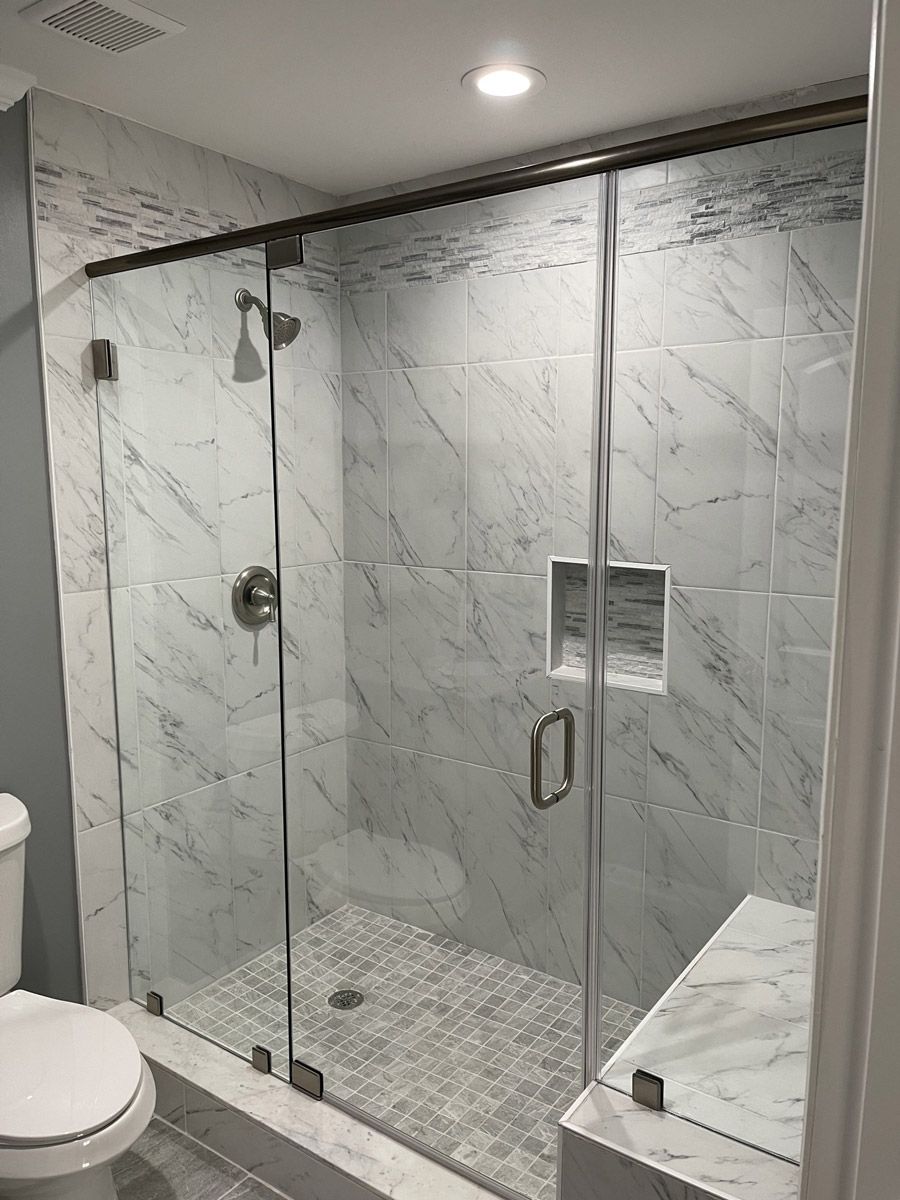 Shower Glass Door — Savannah, GA — Jack Ricks Glass Company Shower Glass Door — Savannah, GA — Jack Ricks Glass Company