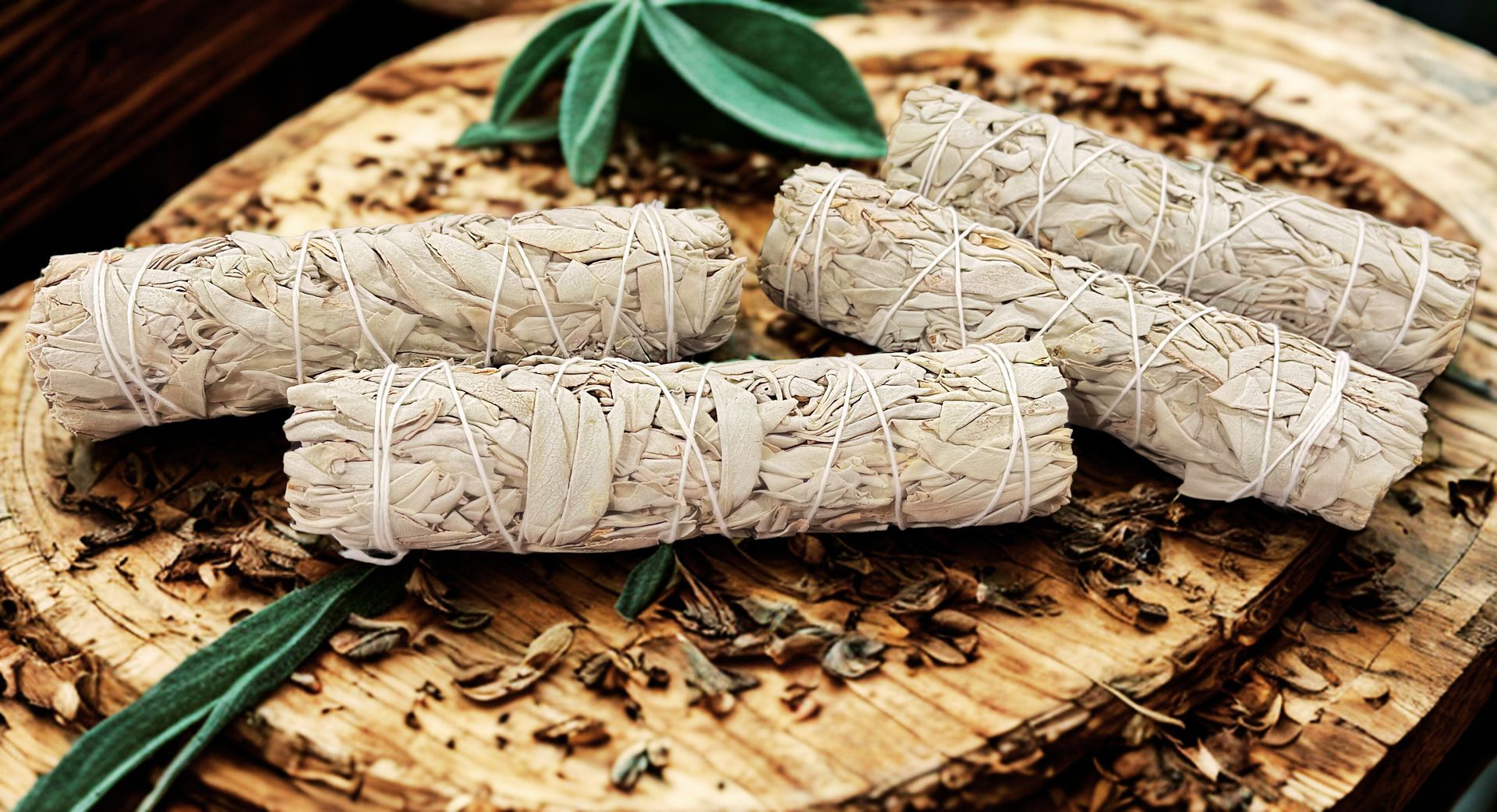 White Sage smudge stick (medium)