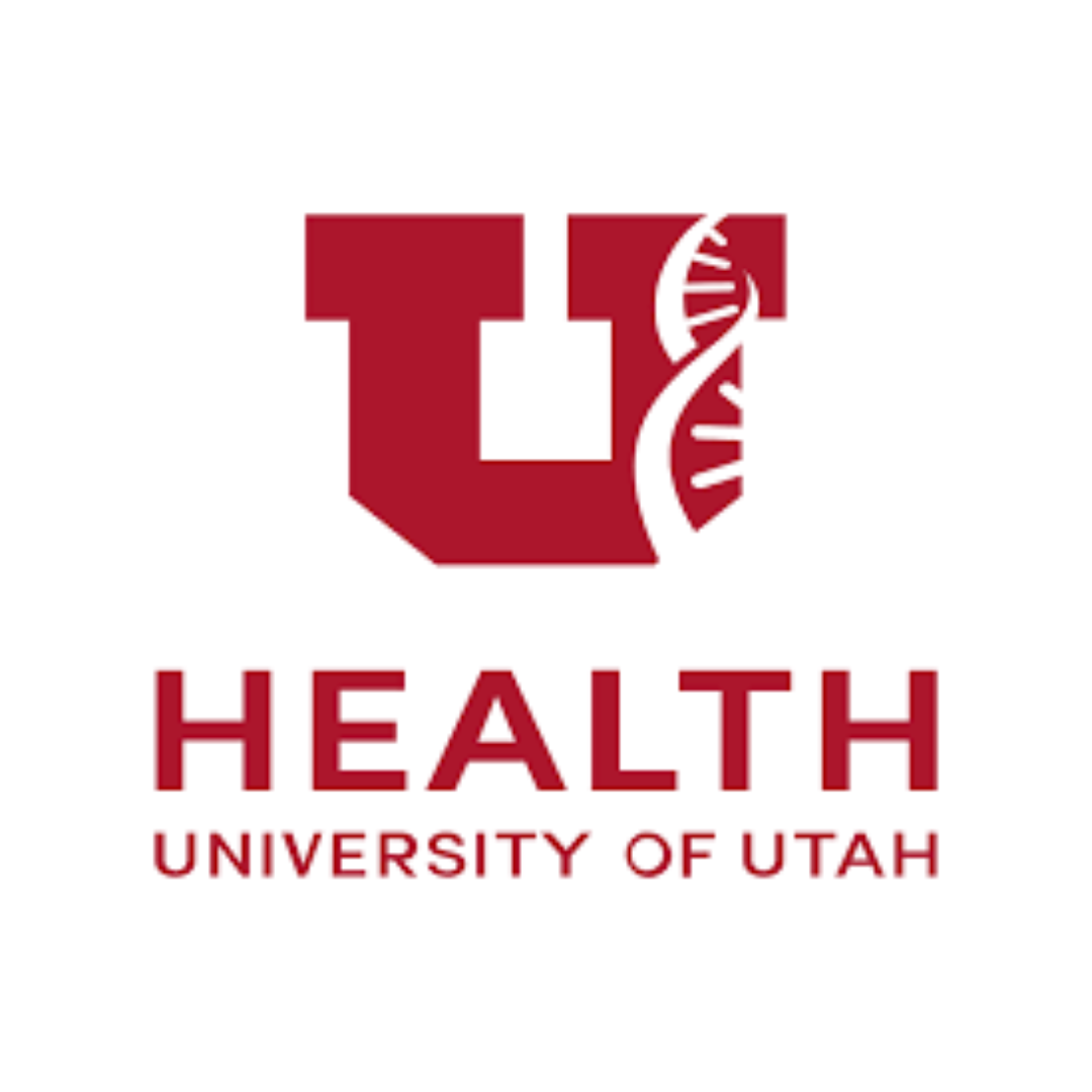 A logo for the university of utah health department